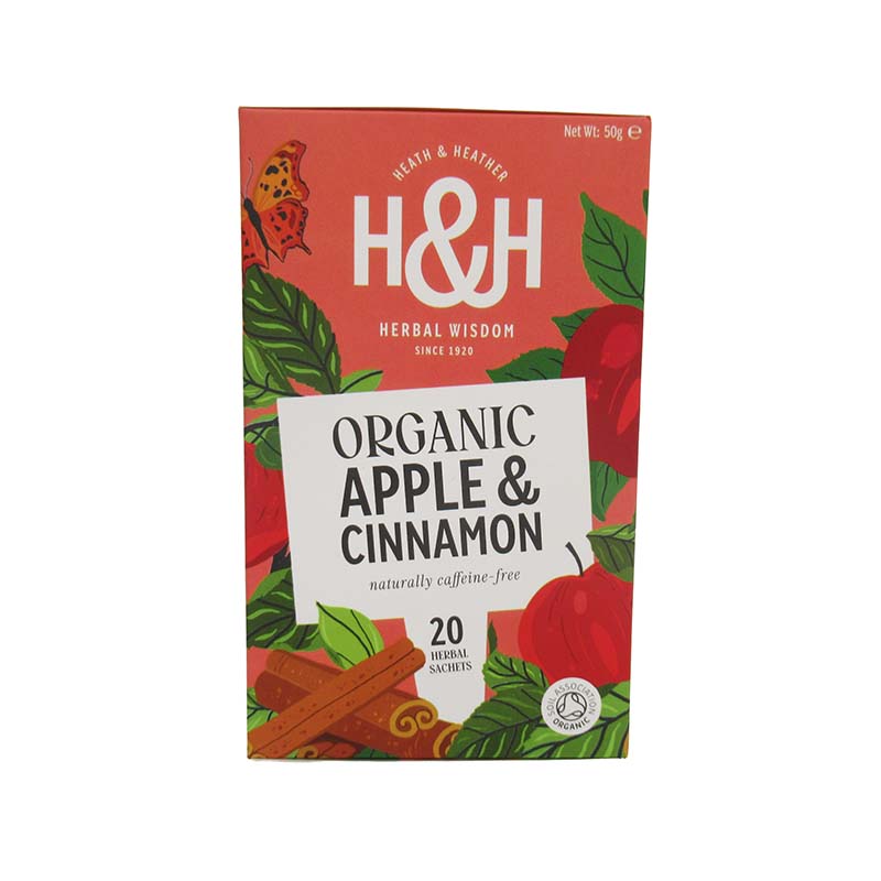 ヒース&ヘザー /有機アップル&シナモンハーブティー